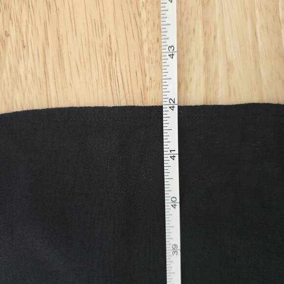 Avec Les Filles Dress Womens Small Black Sleeveless‎ Midi Button Side Slip Tank - Picture 6 of 9